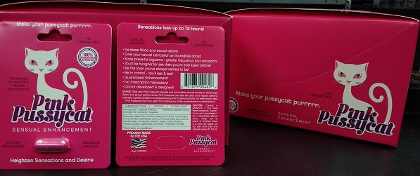 Pink Pussycat Female Enhancement- 30 pack